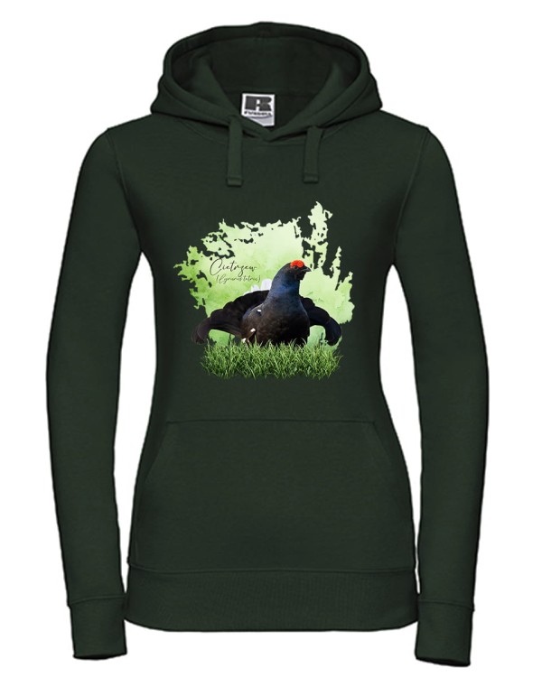 Cietrzew /Lyrurus tetrix/ - prezent dla ornitologa - Bluza z kapturem / Bluza bez kaptura