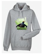 Cietrzew /Lyrurus tetrix/ - prezent dla ornitologa - Bluza z kapturem / Bluza bez kaptura