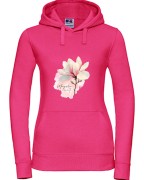 Magnolia pośrednia /Magnolia soulangeana/ – prezent dla botanika, prezent dla florysty, miłośnika roślin - Bluza z kapturem / Bluza bez kaptura