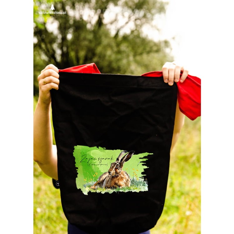 Zając szarak /Lepus europaeus/2 - Torba na ramię