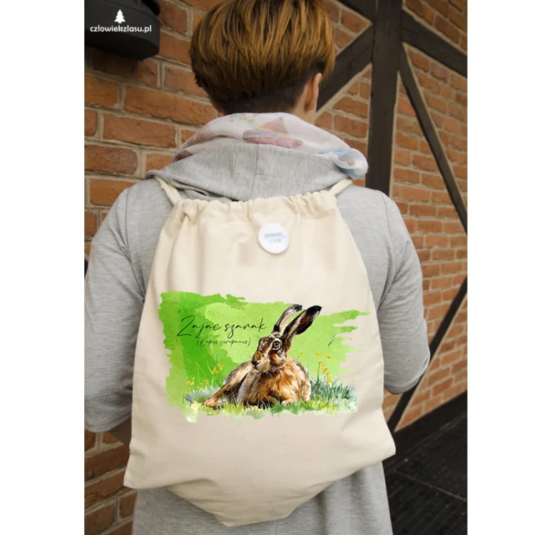 Zając szarak/Lepus europaeus/2 - Worek plecak