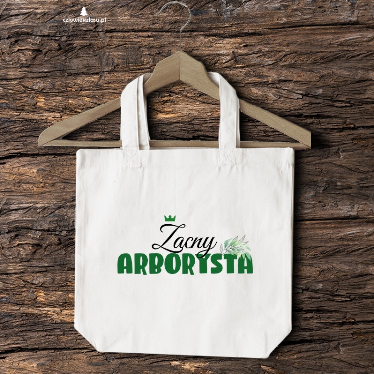 Arborysta - Prezent dla arborysty - Zacny abrborysta - Torba 2 ucha