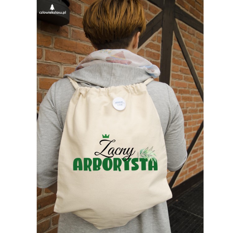 Arborysta - Prezent dla arborysty - Zacny abrborysta - Worek plecak