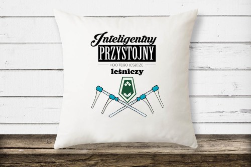 Leśniczy - Inteligentny, przystojny - Poduszka