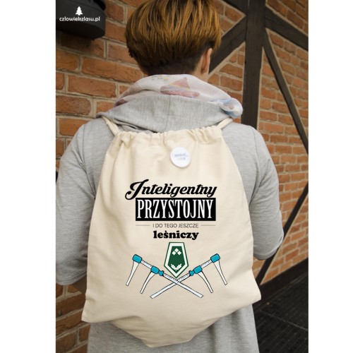 Leśniczy - Inteligentny, przystojny - Worek plecak