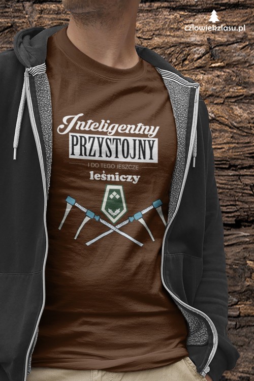 Leśniczy - Inteligentny, przystojny - Koszulka damska / męska