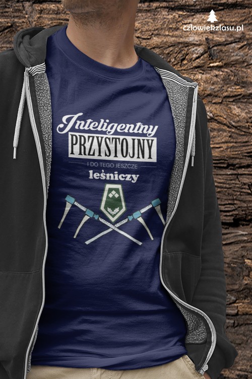 Leśniczy - Inteligentny, przystojny - Koszulka damska / męska