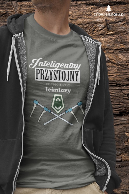 Leśniczy - Inteligentny, przystojny - Koszulka damska / męska