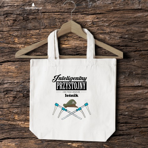 Leśnik - Inteligentny, przystojny - Torba naturalna