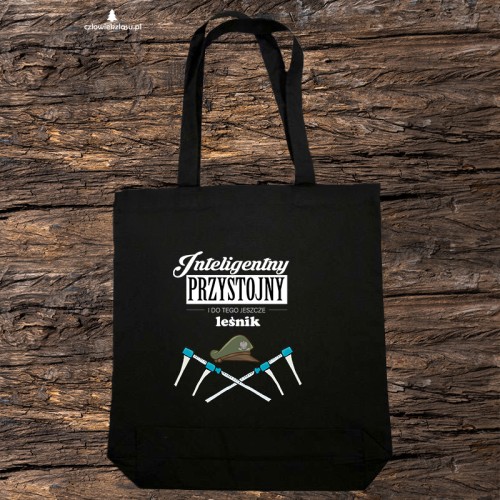 Leśnik - Inteligentny, przystojny - Torba naturalna