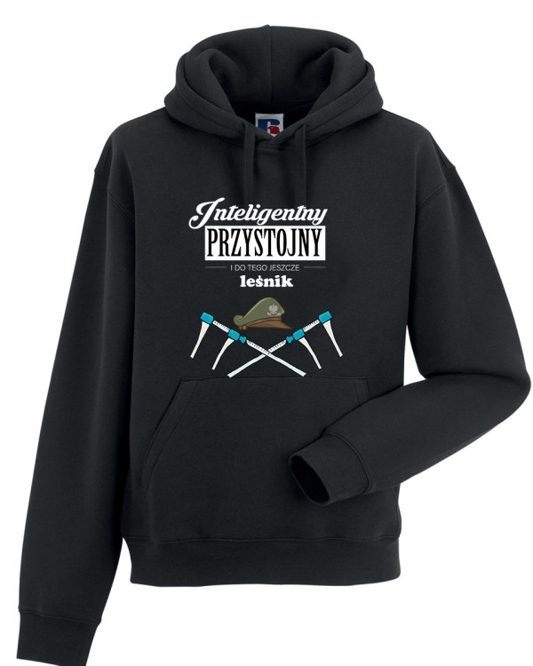 Leśnik- Inteligentny, przystojny - Bluza z kapturem / Bluza bez kaptura