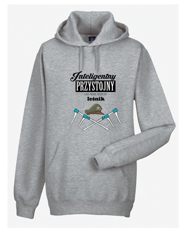 Leśnik- Inteligentny, przystojny - Bluza z kapturem / Bluza bez kaptura