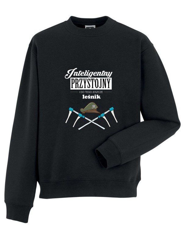 Leśnik- Inteligentny, przystojny - Bluza z kapturem / Bluza bez kaptura