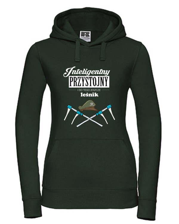 Leśnik- Inteligentny, przystojny - Bluza z kapturem / Bluza bez kaptura