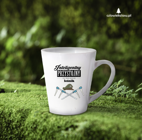 Leśnik - Inteligentny, przystojny - Kubek latte
