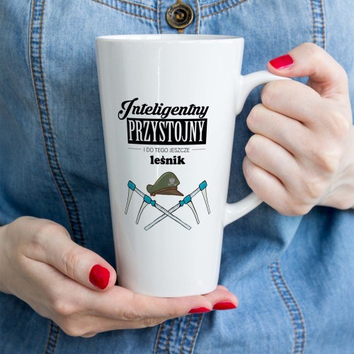 Leśnik - Inteligentny, przystojny - Kubek latte