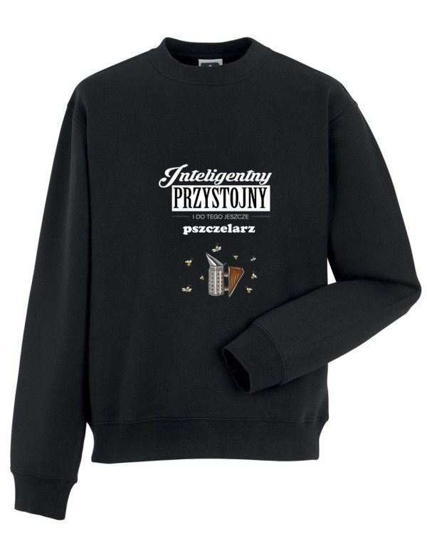 Pszczelarz - Inteligentny, przystojny - Bluza z kapturem / Bluza bez kaptura