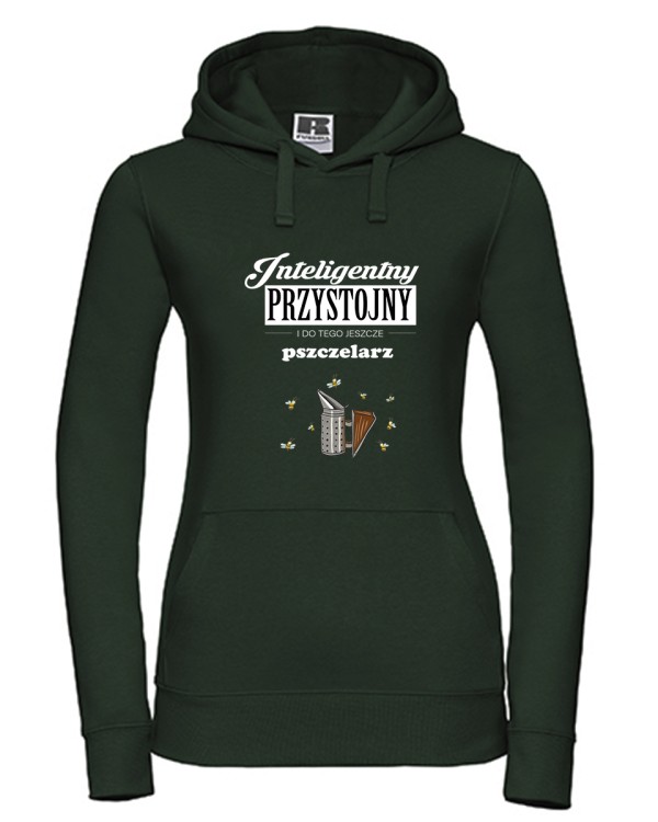 Pszczelarz - Inteligentny, przystojny - Bluza z kapturem / Bluza bez kaptura
