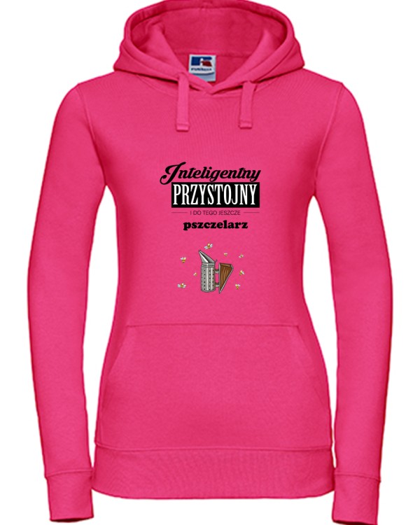 Pszczelarz - Inteligentny, przystojny - Bluza z kapturem / Bluza bez kaptura
