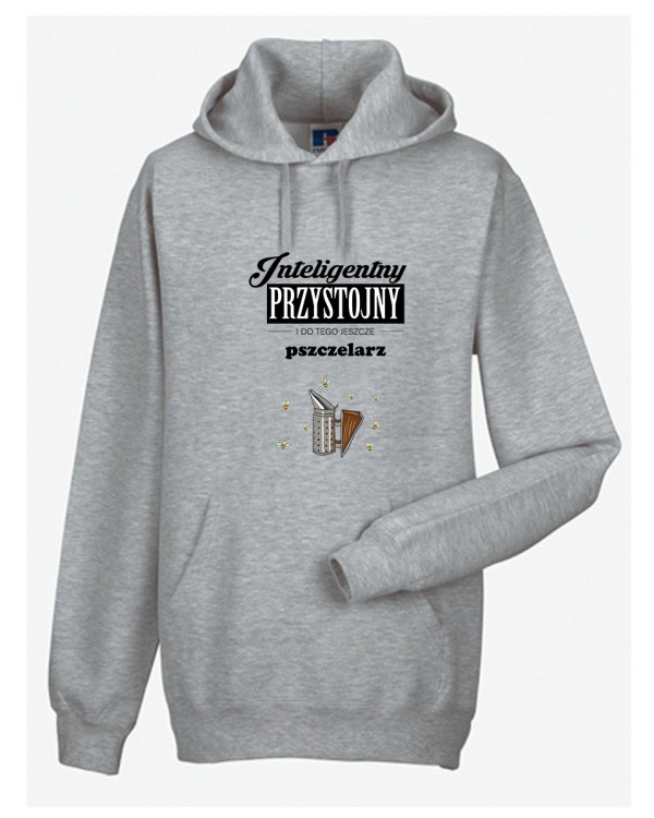 Pszczelarz - Inteligentny, przystojny - Bluza z kapturem / Bluza bez kaptura