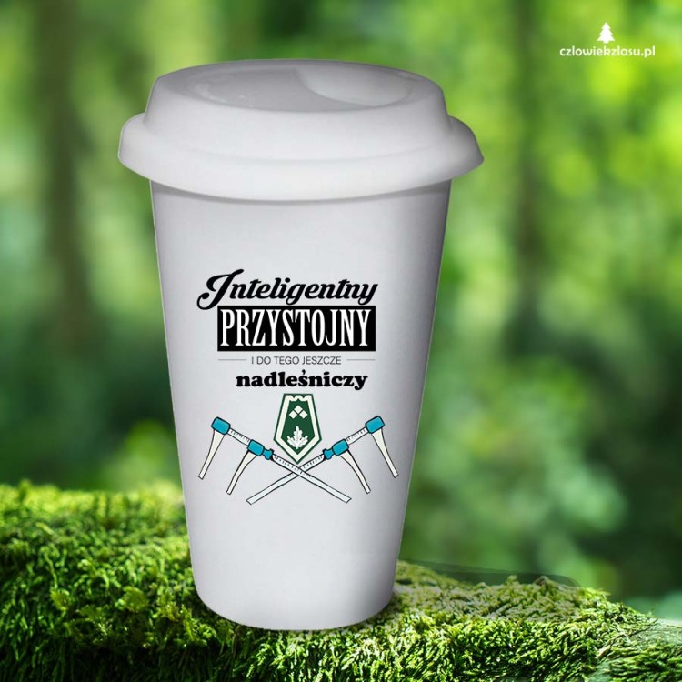 Nadleśniczy - Inteligentny, przystojny – Prezent dla nadleśniczego - Tumbler