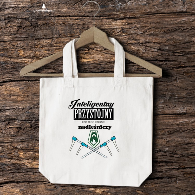 Nadleśniczy - Inteligentny, przystojny - Torba naturalna