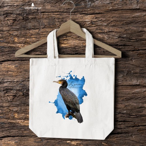 Kormoran zwyczajny /Phalacrocorax carbo/ - prezent dla ornitologa - Torba naturalna