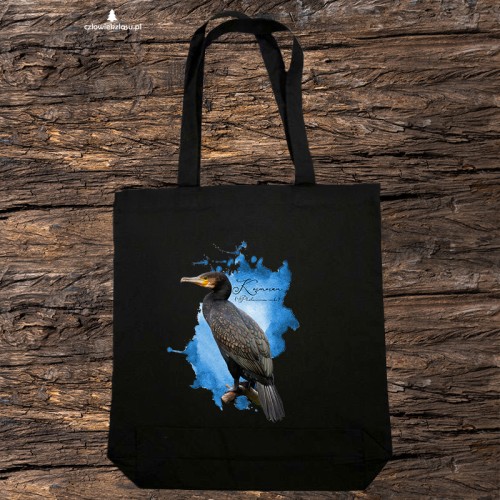 Kormoran zwyczajny /Phalacrocorax carbo/ - prezent dla ornitologa - Torba naturalna