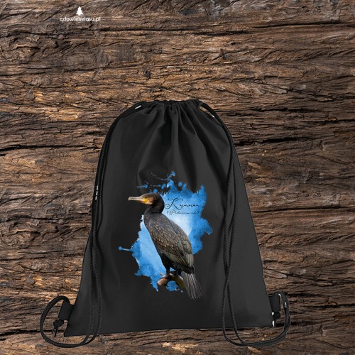 Kormoran zwyczajny /Phalacrocorax carbo/ - prezent dla ornitologa - Worek-Plecak