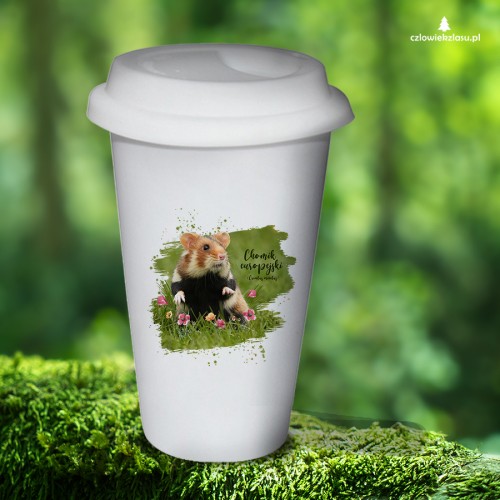 Chomik europejski - /Cricetus cricetus/ - Pies ziemny - Tumbler