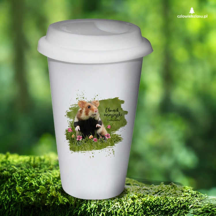 Chomik europejski - /Cricetus cricetus/ - Pies ziemny - Tumbler