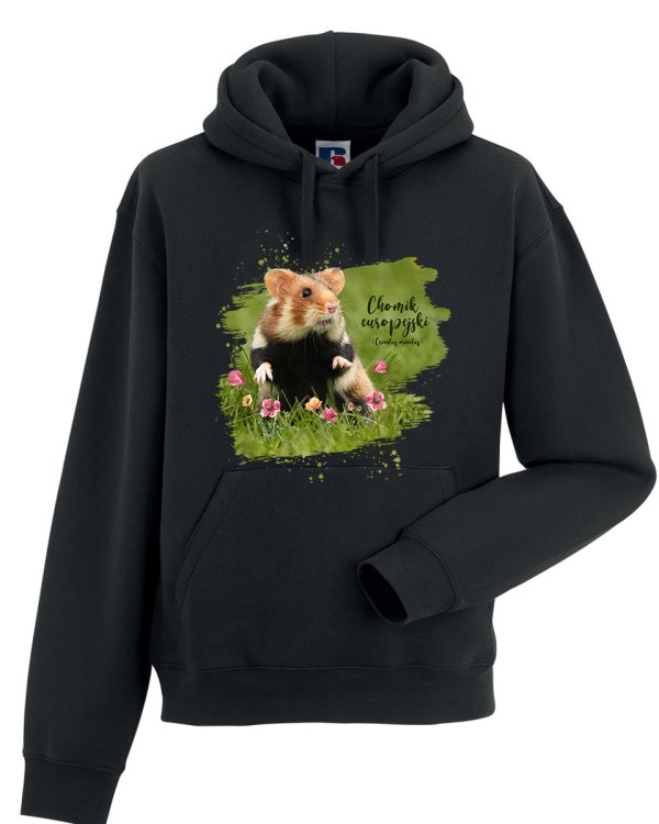 Chomik europejski /Cricetus cricetus/2- Pies ziemny - Bluza z kapturem / Bluza bez kaptura