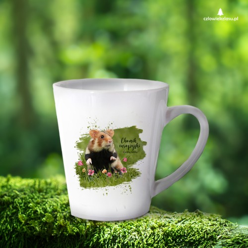 Chomik europejski /Cricetus cricetus/ - Pies ziemny- Kubek latte