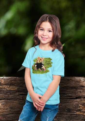 Chomik europejski /Cricetus cricetus/ 2- Pies ziemny - Koszulka dziecięca