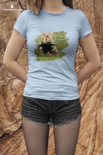 Chomik europejski /Cricetus cricetus/2 - Pies ziemny - Koszulka