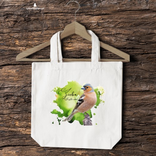 Zięba /Fringilla coelebs/ - prezent dla ornitologa - Torba naturalna