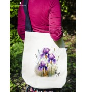 Irys /Irys l./ – prezent dla botanika, prezent dla florysty, miłośnika roślin - Torba na ramię