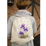 Irys /Irys l./– prezent dla botanika, prezent dla florysty, miłośnika roślin - Worek-Plecak