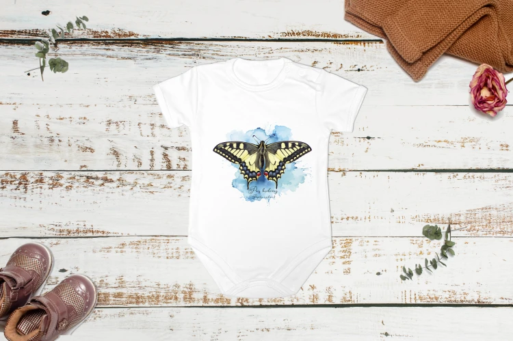Paź królowej /Papilio machaon/ - Bodziak - Dzieci - Body