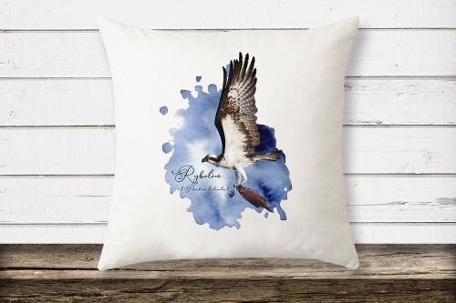 Rybołów /Pandion haliaetus/ - prezent dla Ornitologa - Poduszka