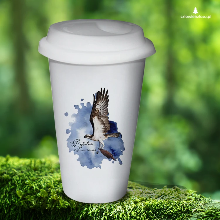 Rybołów /Pandion haliaetus/ - prezent dla Ornitologa - Tumbler