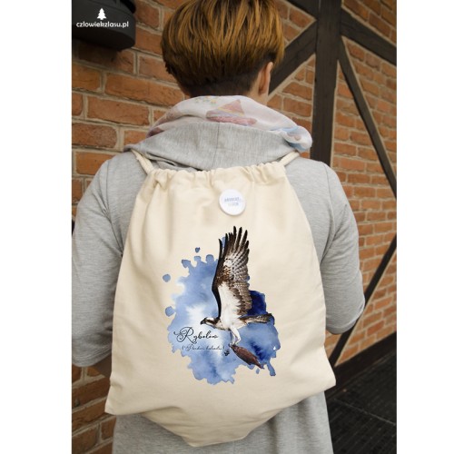 Rybołów /Pandion haliaetus/ - prezent dla Ornitologa - Worek-Plecak