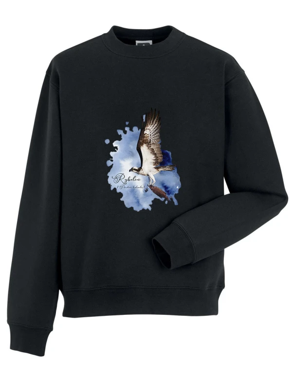 Rybołów /Pandion haliaetus/ - prezent dla Ornitologa - Bluza z kapturem / Bluza bez kaptura