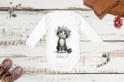 Kot - Kotek - prezent dla miłośnika kotów 2# - Personalizacja – Body z kotem - Body - Bodziak