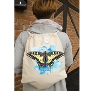Paź królowej /Papilio machaon/ - prezent dla Lepidopterologa, prezent dla entomologa - Worek plecak