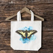 Paź królowej /Papilio machaon/ - prezent dla Lepidopterologa, prezent dla entomologa - Torba 2 ucha