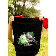 Wrona siwa /Corvus corone/ - prezent dla ornitologa - Torba na ramię