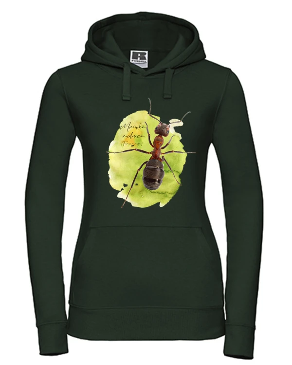 Mrówka rudnica - Formica rufa - Bluza z kapturem / Bluza bez kaptur