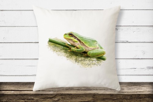 Rzekotka drzewna /Hyla arborea/ – prezent dla Herpetologa - Poduszka