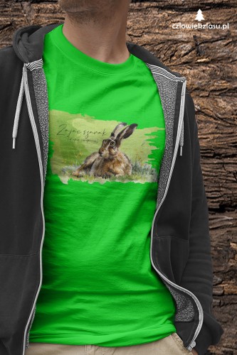 Zając szarak /Lepus europaeus/ 2 - Koszulka